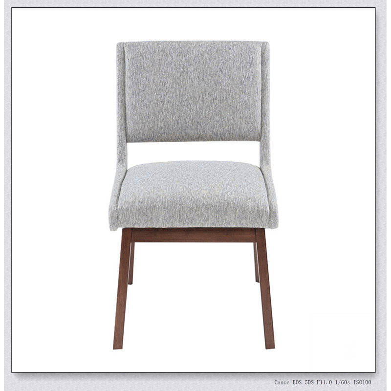 Table à manger Boomerang pour une expérience culinaire intemporelle et un confort accru, ensemble de 2 chaises d'appoint