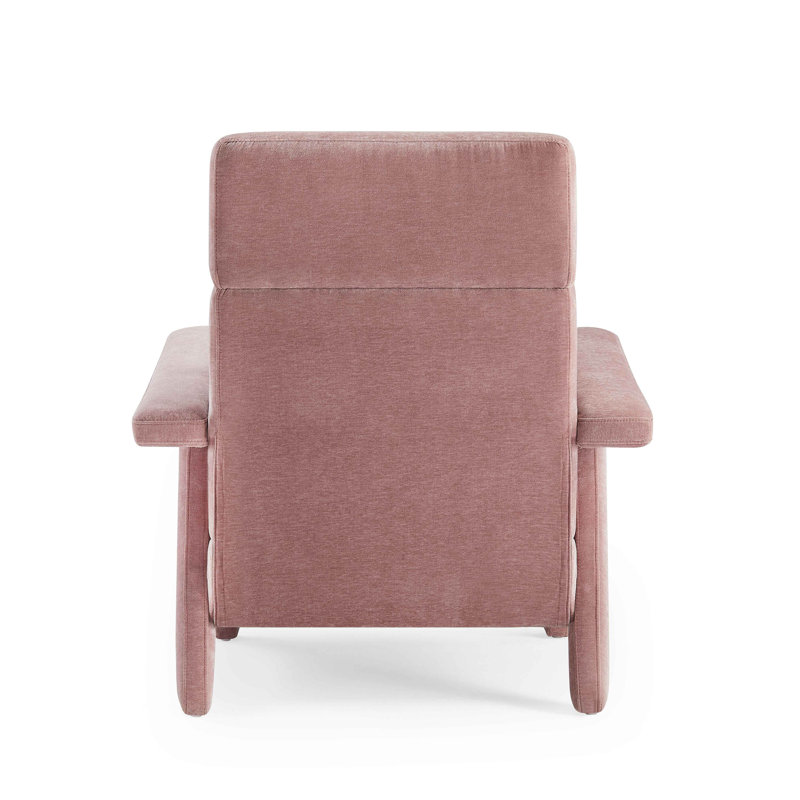 Stella 89.9Cm Wide Lounge Chair, Oldrosa Rayon/Viscose