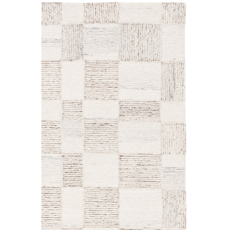 Tapis d'intérieur en laine touffeté à la main Ketelaar, Carré 6 pi
