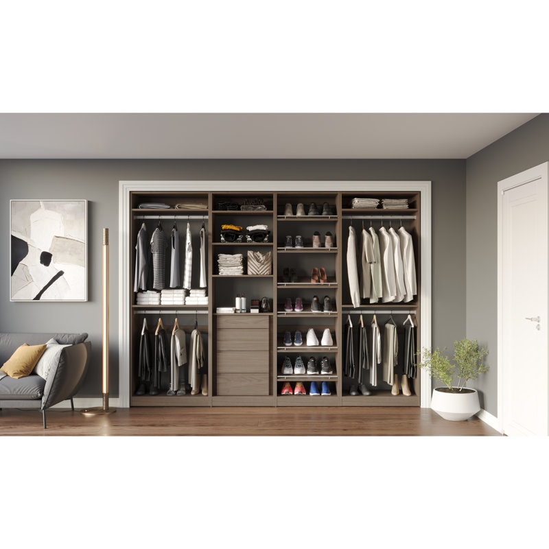 Closet System, Brown