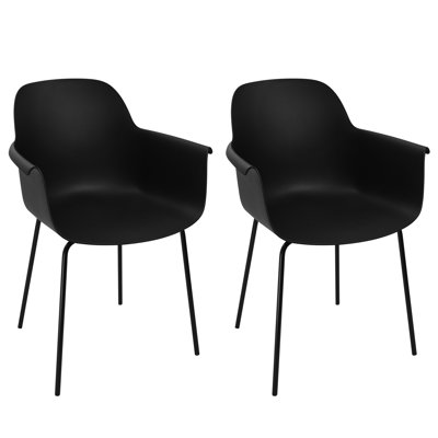 Armchairs Set of 2, Modern Dining Chair, Dining Table Chairs, Dining Cafe Chairs with Metal Legs for Dining Room, Living Room, Restaurant