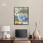 Paysage boisé sur toile, art classique rétro par Art Remedy-104334494-104334504