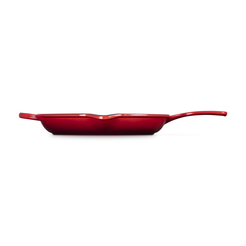 Le Creuset Enameled Cast Iron Skillet, Cerise