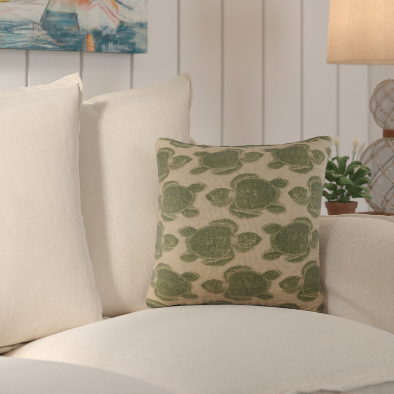 Turtles Throw Pillow