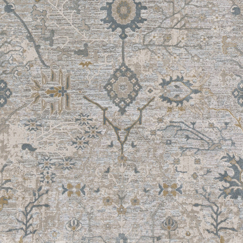 Aicha Floral Indoor Rug, Rectangle 10' x 14'