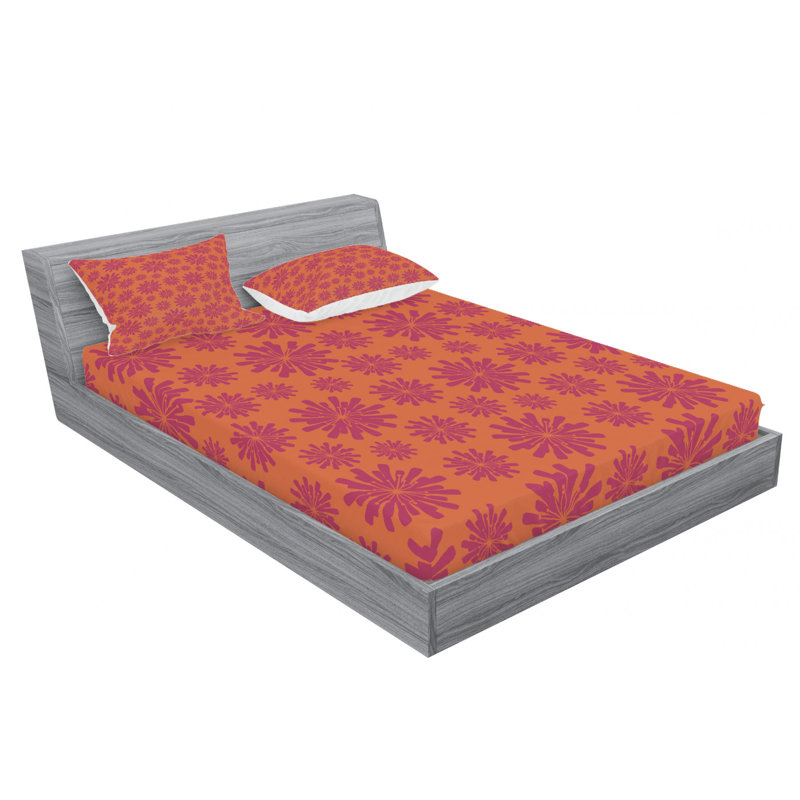 Ensemble de draps modernes Modern, Ensemble de draps pour lit double avec un drap-hou