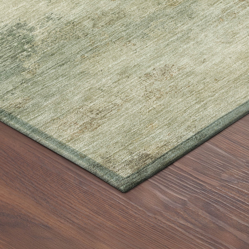 Machine Washable Indoor/Outdoor Earleville ACN2367 Abstract Rug, Runner 2'3" x 7'6"