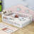 Guerriero Wooden Daybed Frame with Fence-1236834002-1236834005
