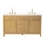 Meuble-lavabo double 60 po Reajean-103923385