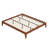 Bamboo Wood Platform Bed Frame-90604413