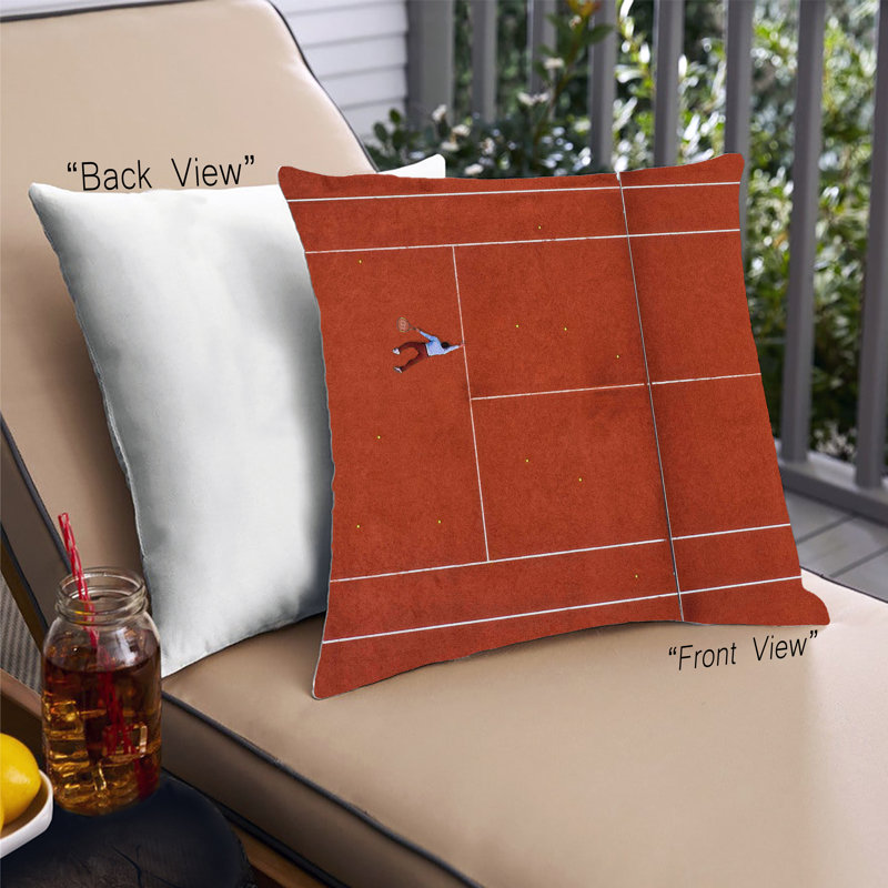 Coussin Sports Sports 14, Microsuède