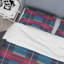 Tartan multicolore à carreaux - Ensemble de housse de couette abstrait - Microfibre de polyester-2064868736