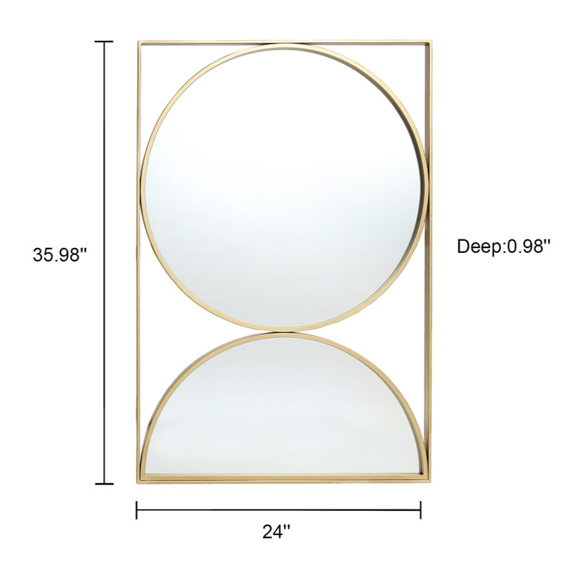 Moninger Metal Rectangle Mirror