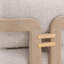 Chavez Polyester Occasional Chair, Cream