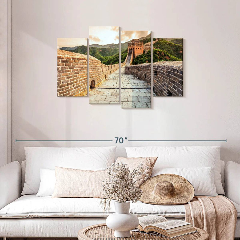 Lynelle, grande muraille de Chine, H 27 po x l 43 po