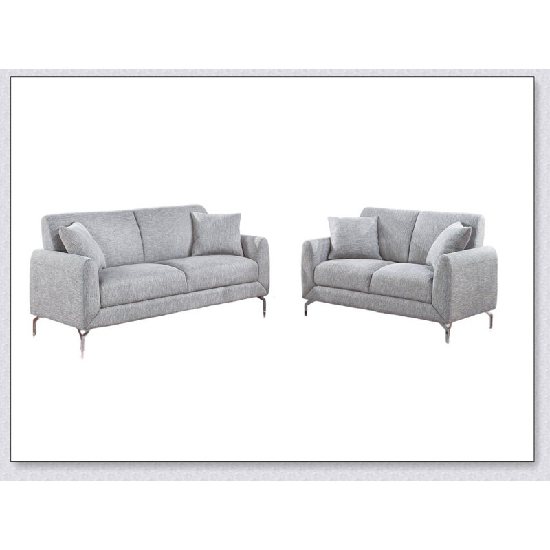 Causeuse Elegant, Gris clair