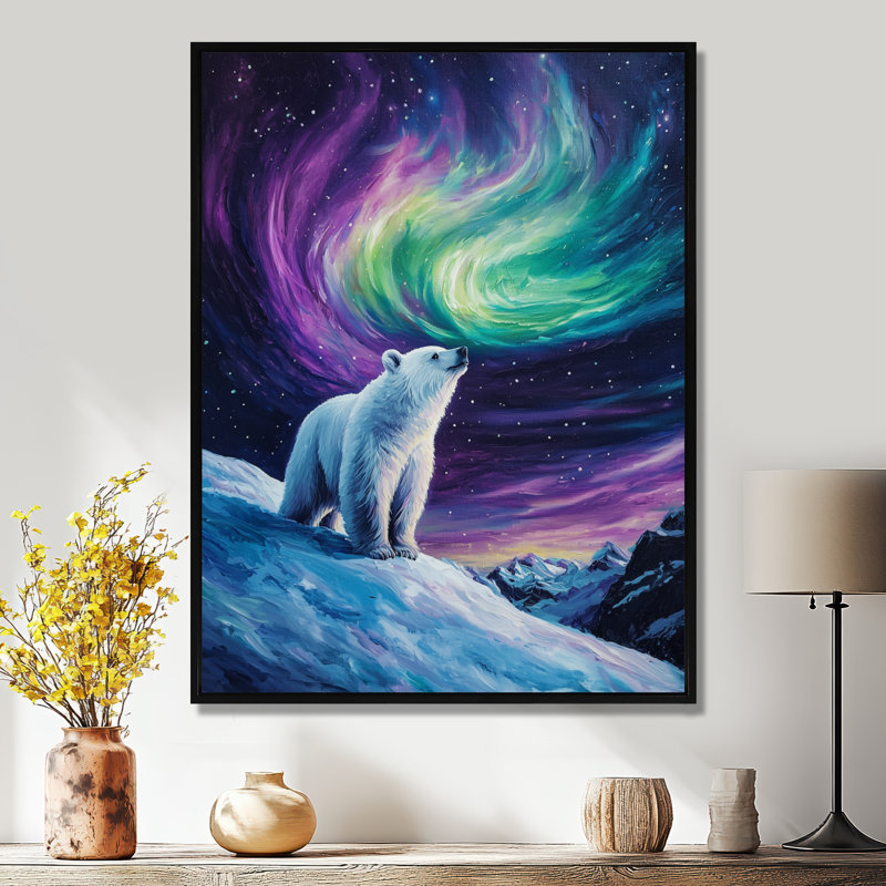 Farnham - animaux, impressions sur toile, Noir, Impression encadrée flottante, H 20 po x l 12 po