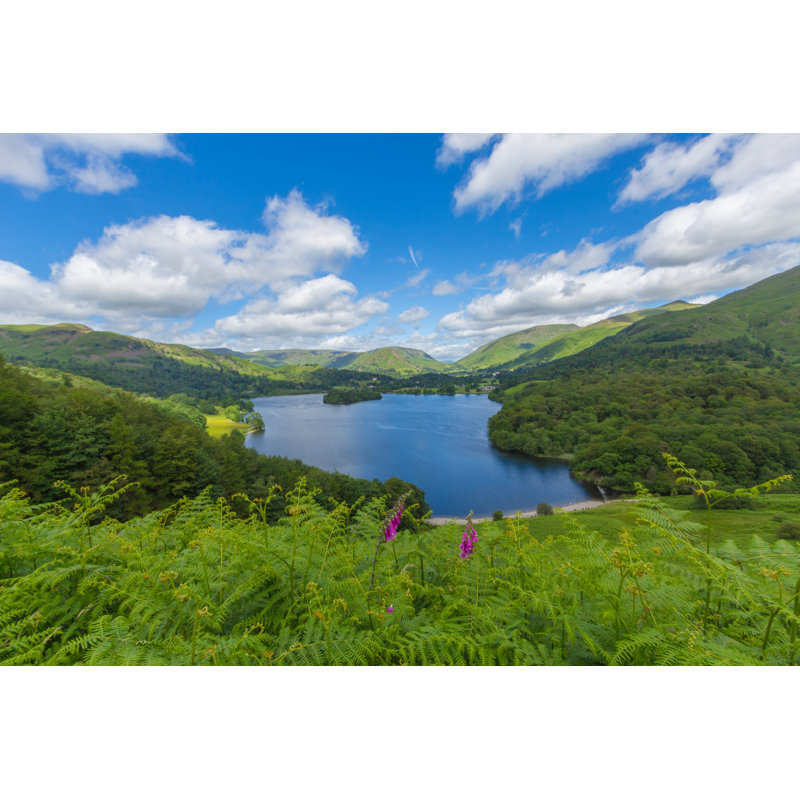 Lake Grasmere by Lorenza Marzocchi - Wrapped Canvas Print, 20cm H x 30cm W