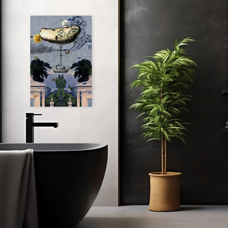 Art contemporain contemporain abstrait, H 24 po x l 16 po