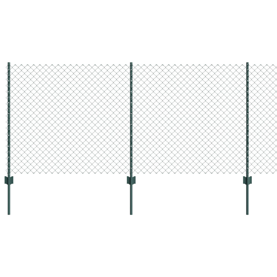 100cm H x 2500cm W Steel Border Fencing
