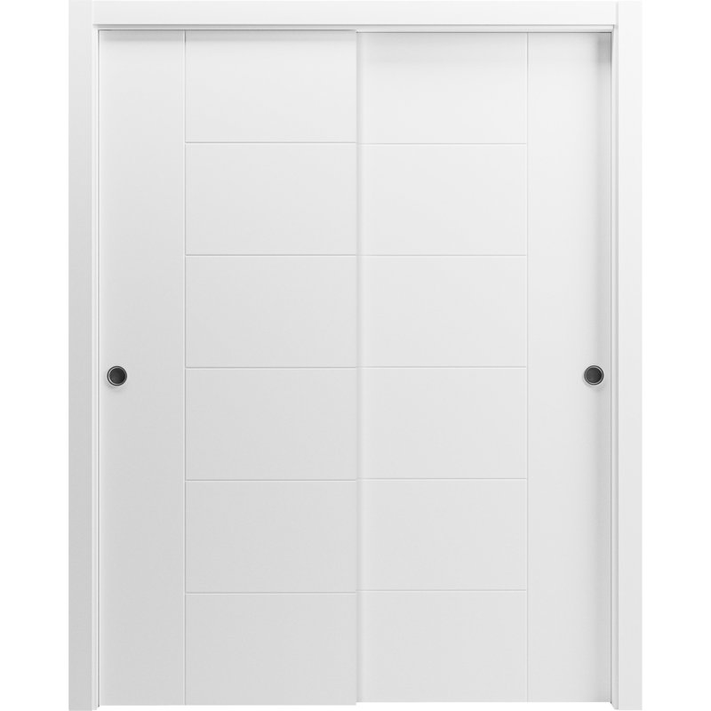 Portes de placard à panneaux, 36 po x 84 po