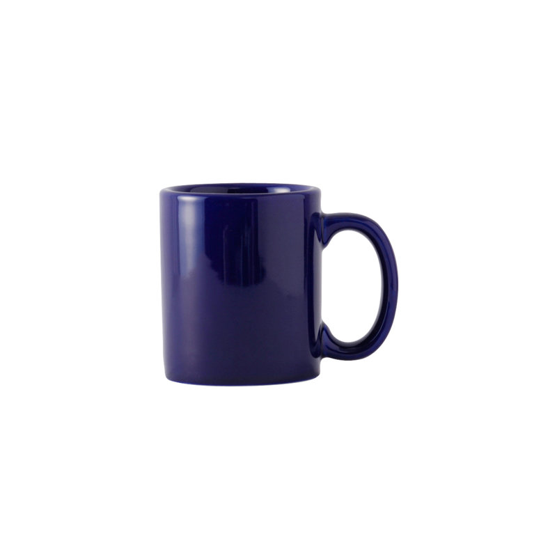 Grande tasse à café c-handle duratux, Bleu de cobalt