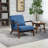 25.6'' Wide Mid Century Upholstered Solid Wood Accent Chair with an Extra Pillow-1308963622