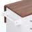 47.2" Farmhouse Kitchen Island With Drop Leaf, Kitchen Storage Island With Removable Side Racks, Two Drawers, Rolling Kitchen Cart On Wheels With Towel Rack, For Home, Kitchen, Dining Room, White-6342533