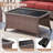 Acton 7 - Pieces Outdoor Wicker Sofa Seating Group With Ottomans And 6" Thick Cushions-2055436119