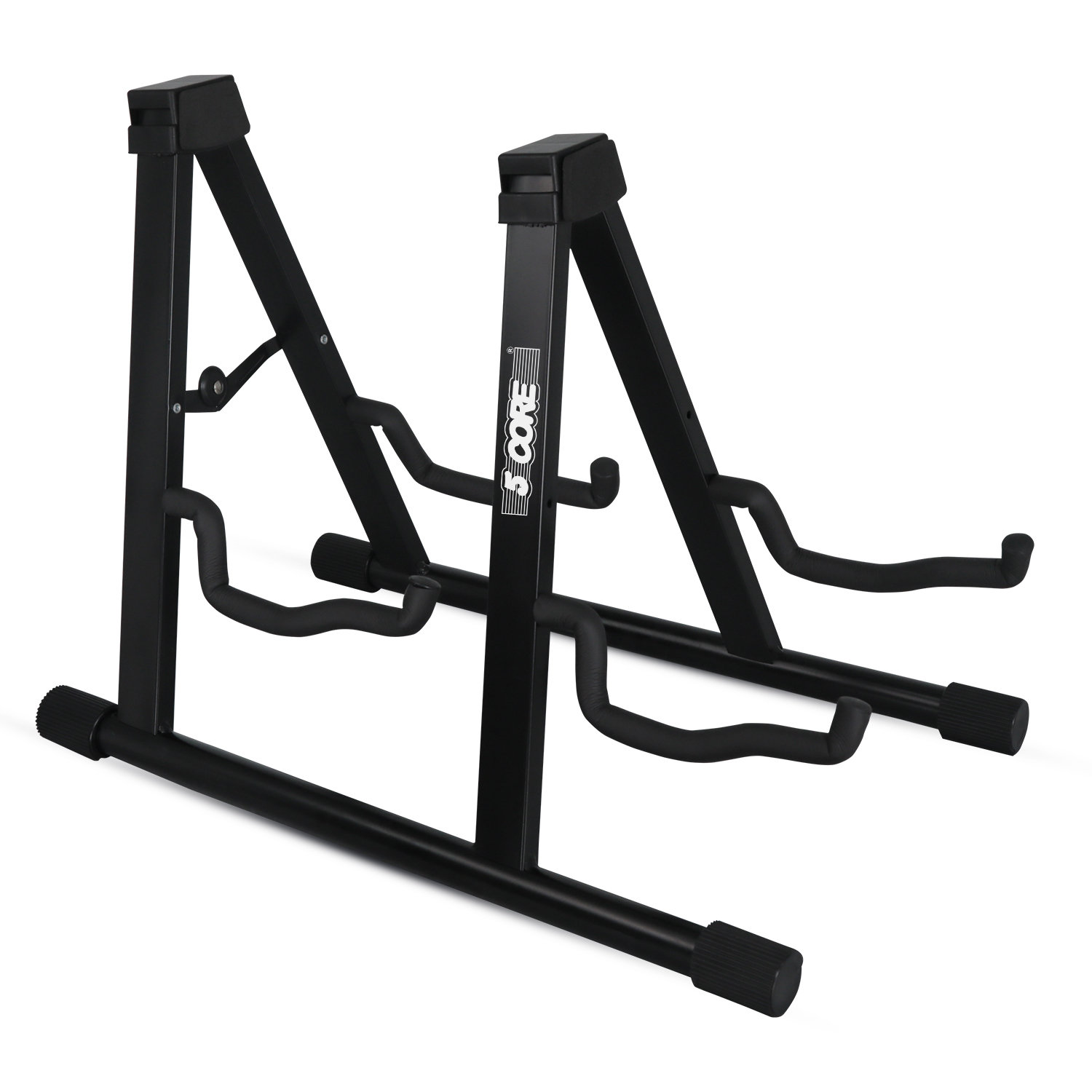 Wrought Studio™ Double Guitar Stand Floor Adjustable A Frame Folding