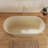 Fslefay 59'' Terrazzo Freestanding Solid Surface Concrete Soaking Bathtub