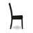5 Piece Dining Room Table Set Includes a Rectangle Kitchen Table with Butterfly Leaf and 4 Dining Chairs, Black