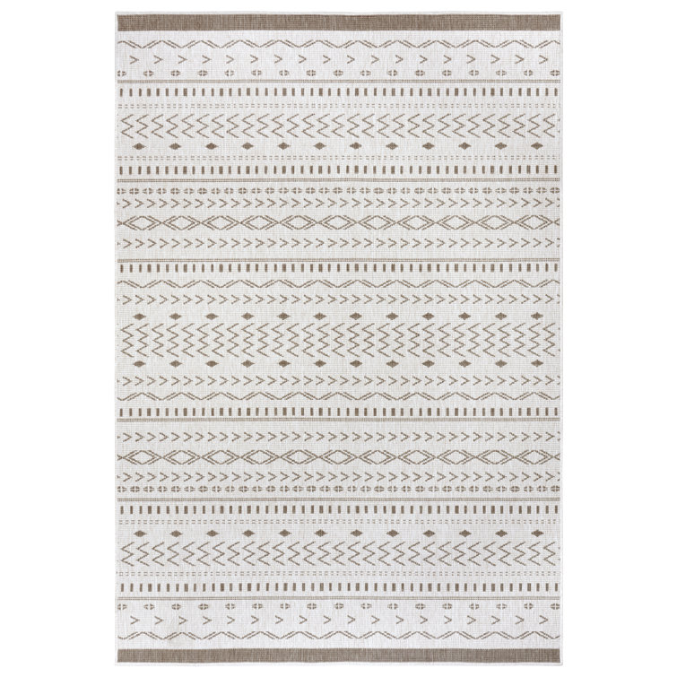 Kuba Woven Grey/Beige Rug