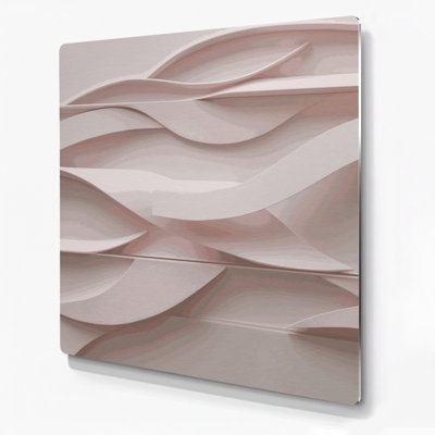 Minimalism 86 Gray Metal Wall Art