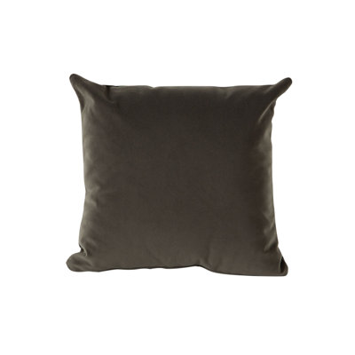 Ensemble de coussins décoratifs en tissu velours carré 16 po Wily