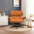 Similicuir orange est en rupture de stock sélectionné