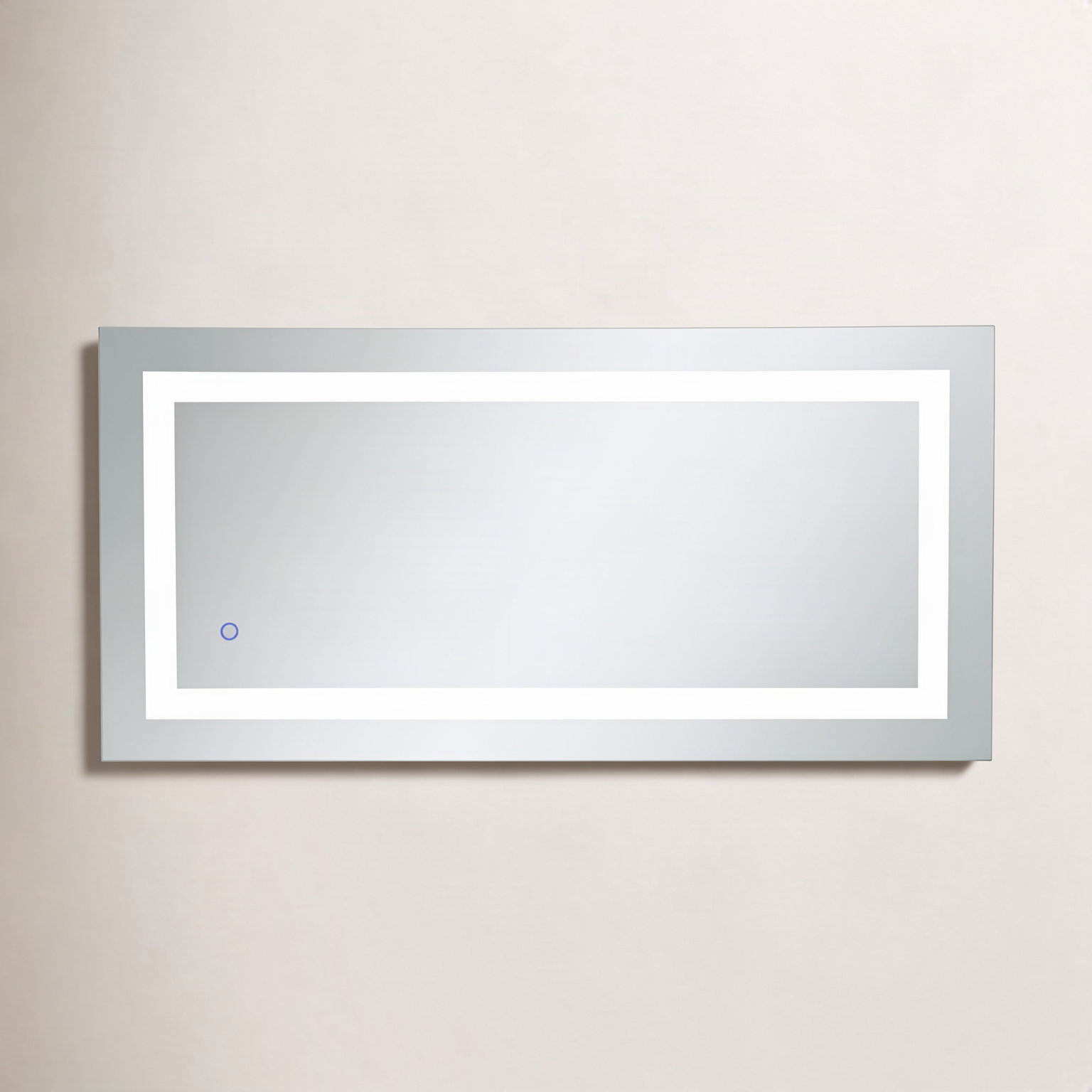 Scoles Flat Wall Mirror, 40" x 20"