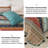 3-piece Boho Quilt Set Reversible Microfiber Bedspread All Season-122256988-122256998