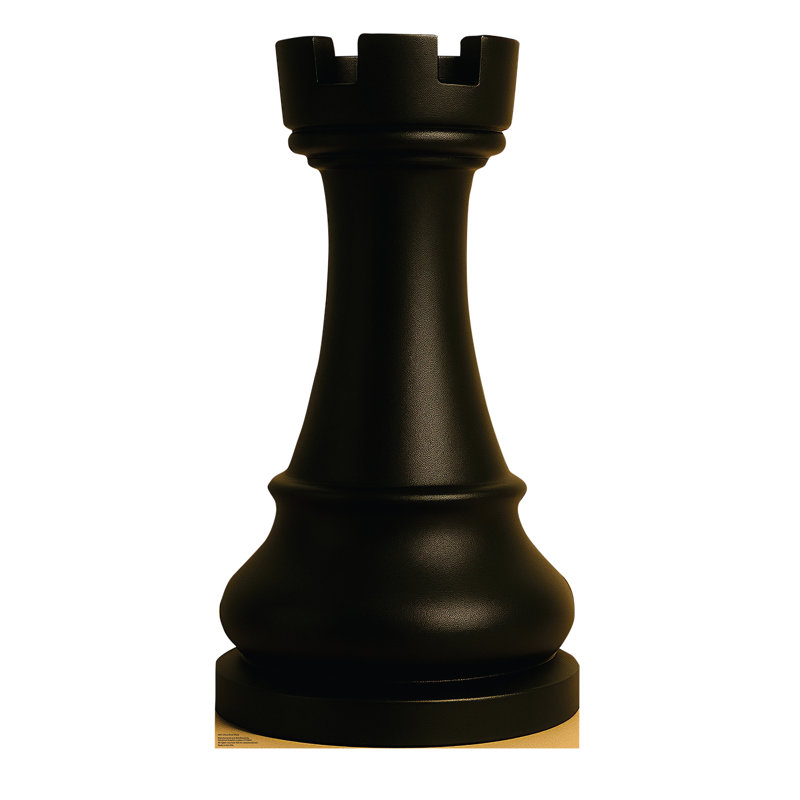 Chess Rook Black