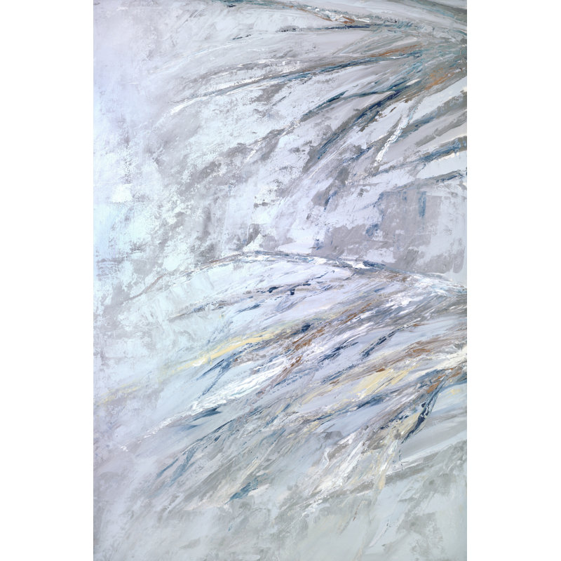 Palms II by Sharon Gordon - Wrapped Canvas Painting, 122cm H x 81cm W 