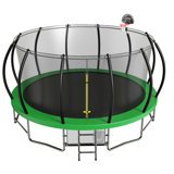 Solid  Trampoline with with Ladder ,Shoe Bag