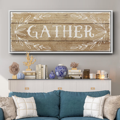 Gather- Framed Canvas