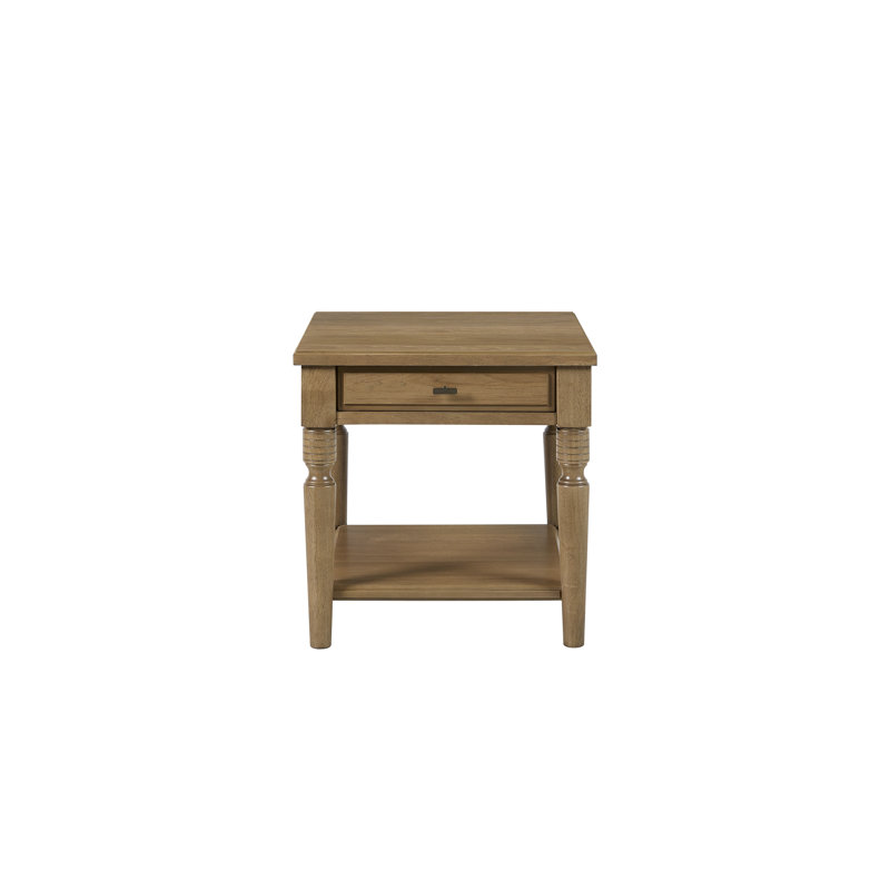 Table de bout Tarrington - amande, Brown