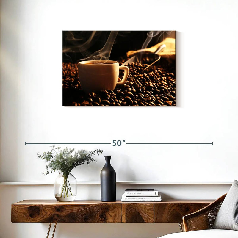 Yarlin Hot Coffee Cup, 20" H x 30" W