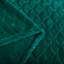 Couverture en flanelle brossée vert foncé-116843131-116843132