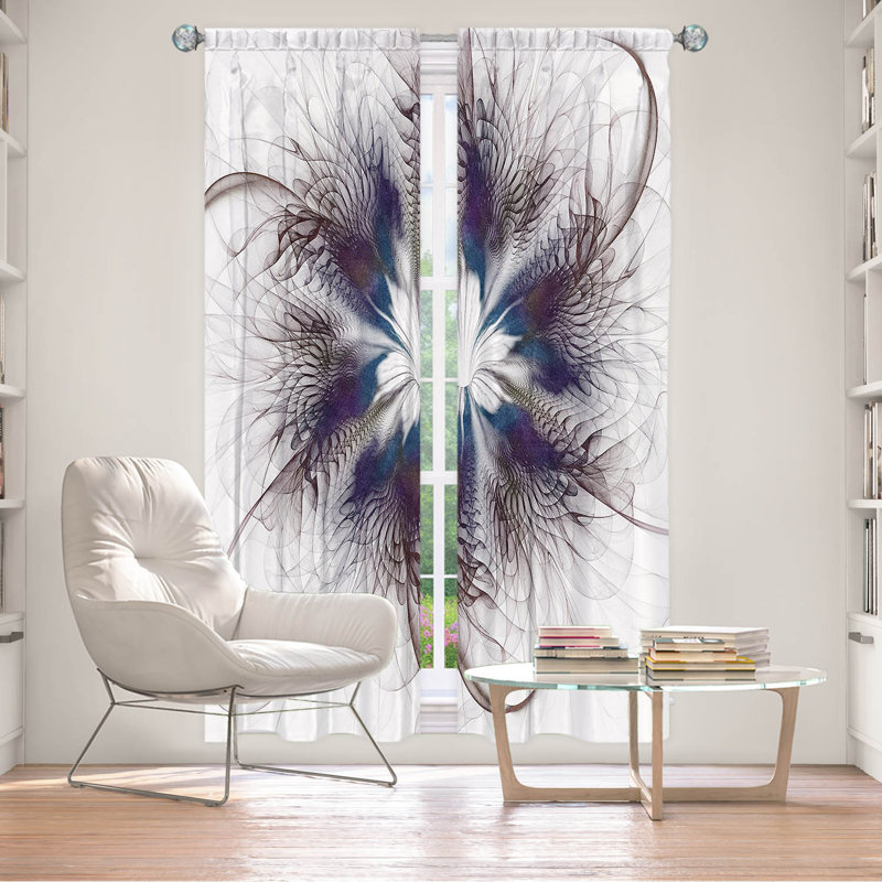 Glynnis Room Darkening Curtain Pair, L 20 po x L 52 po