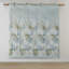 Couette en coton avec coussins décoratifs, bleue, format king, taies d'oreiller à motif tropical, couette tissée, bleue, lavable à la machine