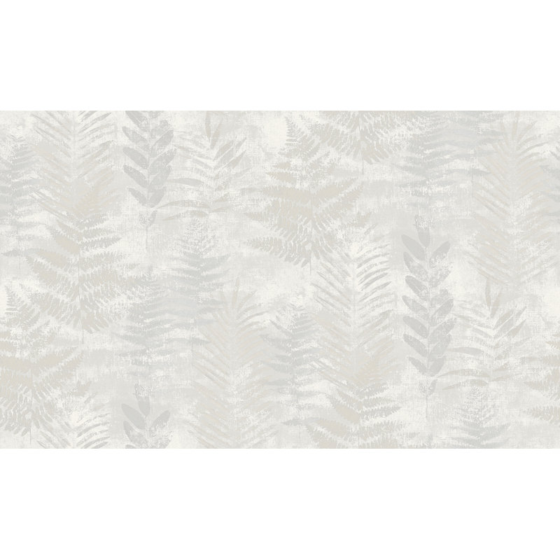 Papier peint Fern Fernon, Blanc