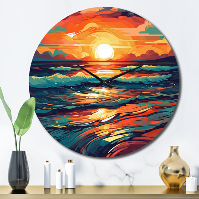 Metal Wall Clock