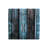 Altes Holz 55cm Wide Square Striped Ottoman with Storage